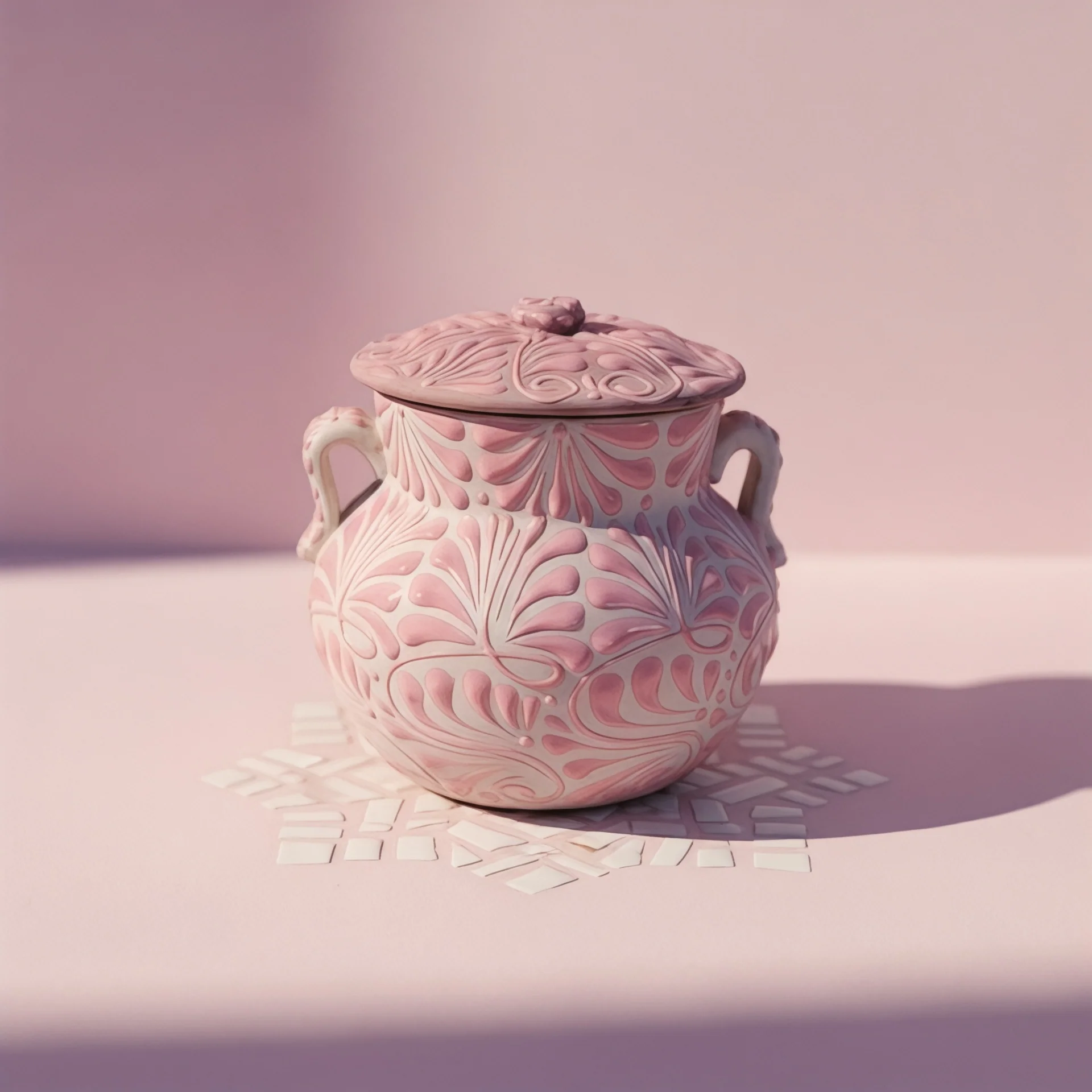 Talavera Pink Frijolera